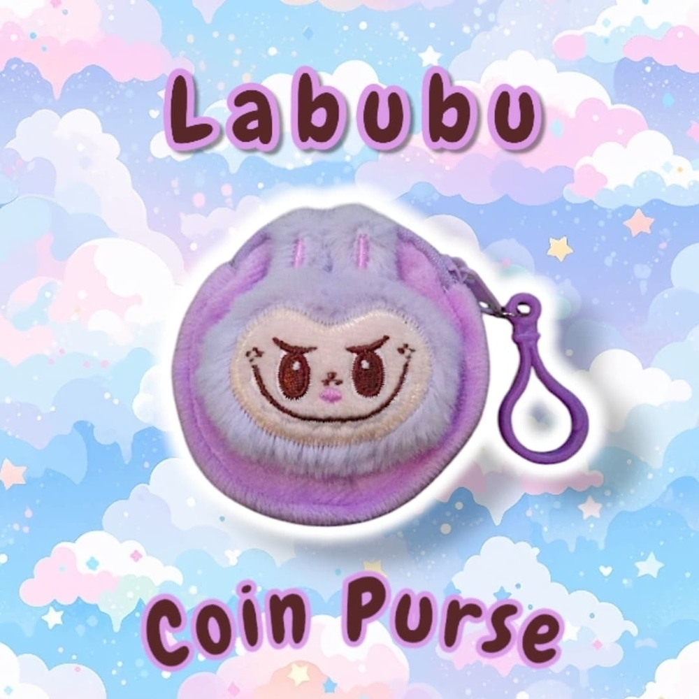 Labubu Purple Coin Purse